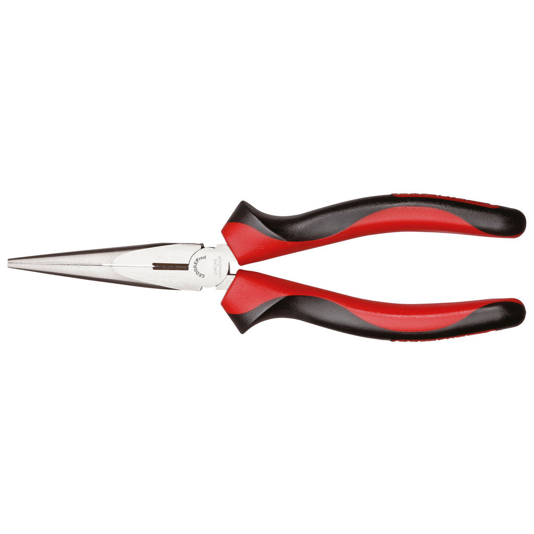 Alicate de boca semirredonda recto 200mm GEDORE red