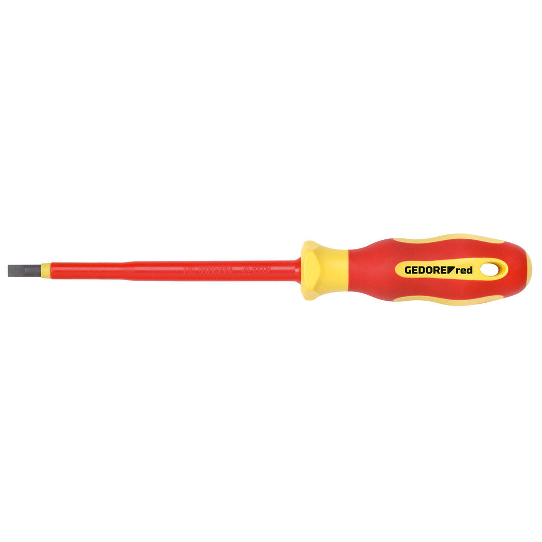 Destornillador VDE plano 4x0,8x100 mm GEDORE red