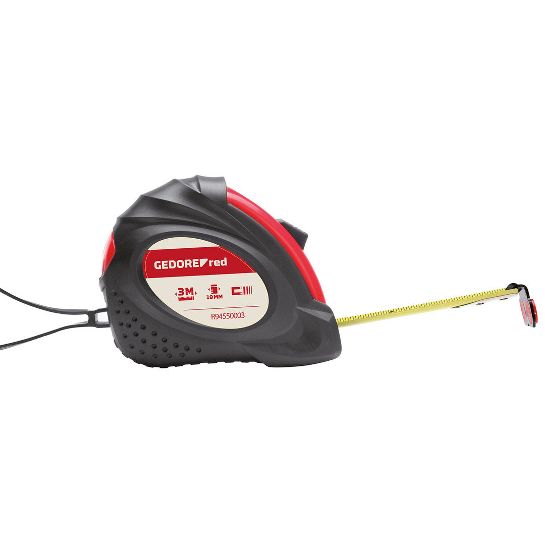 Flexometro de 3m GEDORE red