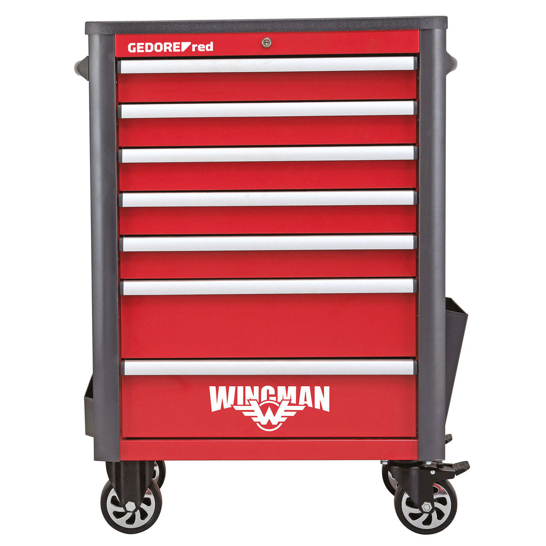 Carro de taller WINGMAN, 7 cajones, 1034x724x470 mm