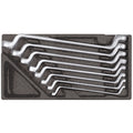 Juego de llaves poligonales dobles modulo CT 2/6 8 piezas GEDORE red
