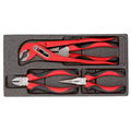 Juego de alicates modulo CT 2/6 4 piezas GEDORE red