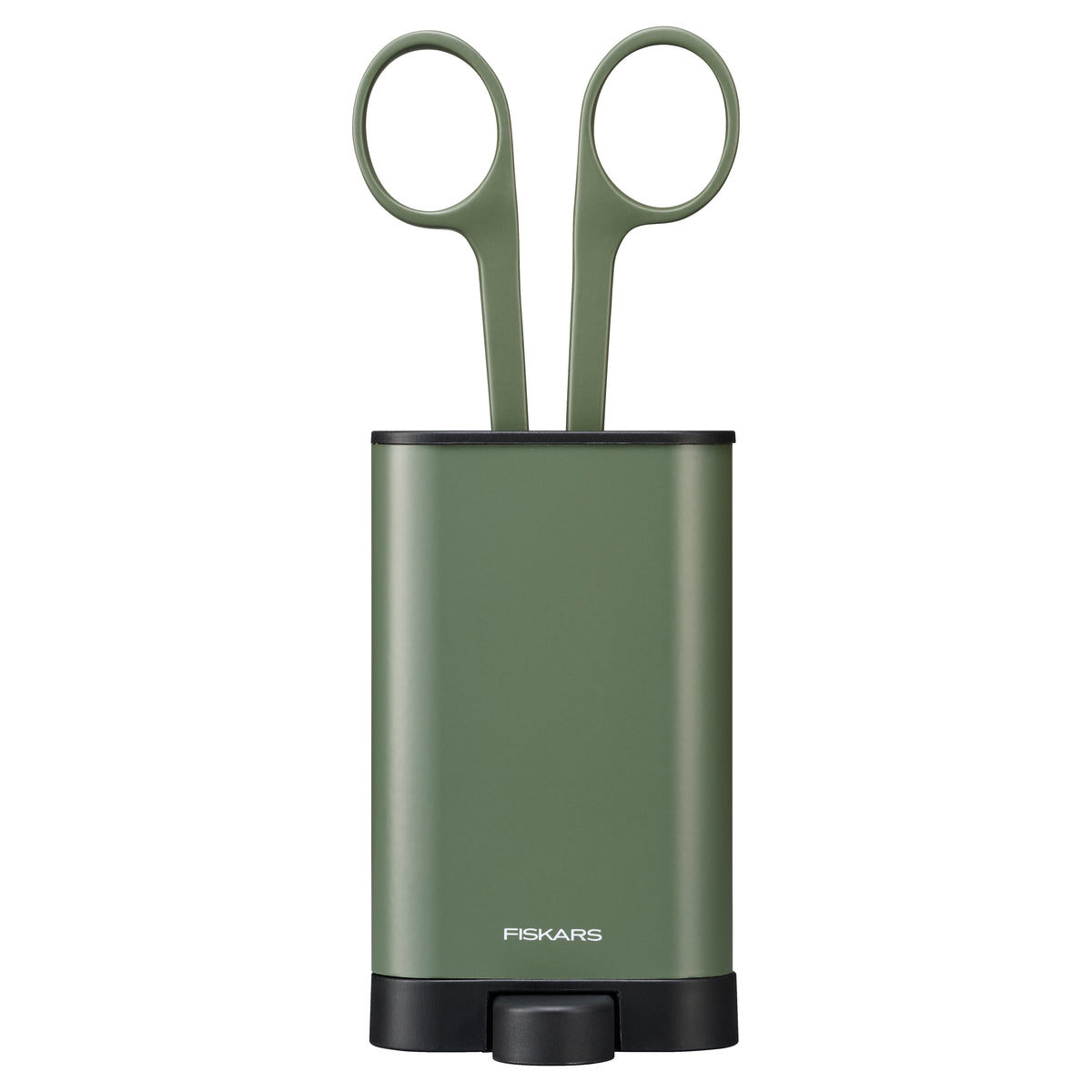 FISKARS Tijeras de poda de precision para plantas de interior con soporte Plant care