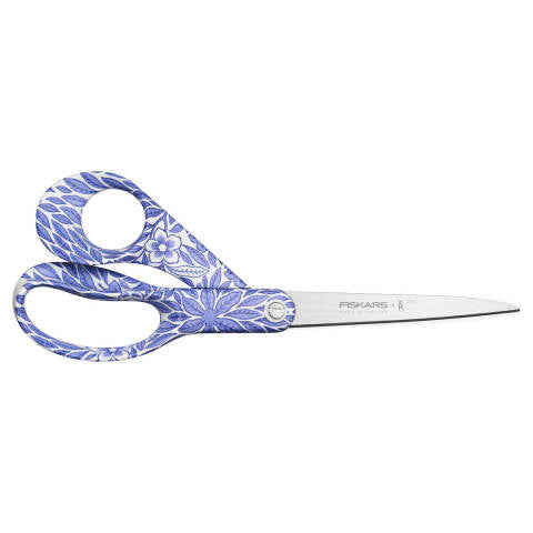 FISKARS Tijeras FXR Rörstrand Ostindia Floris azul 21cm
