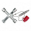 Llave de armarios multiusos GEDORE red