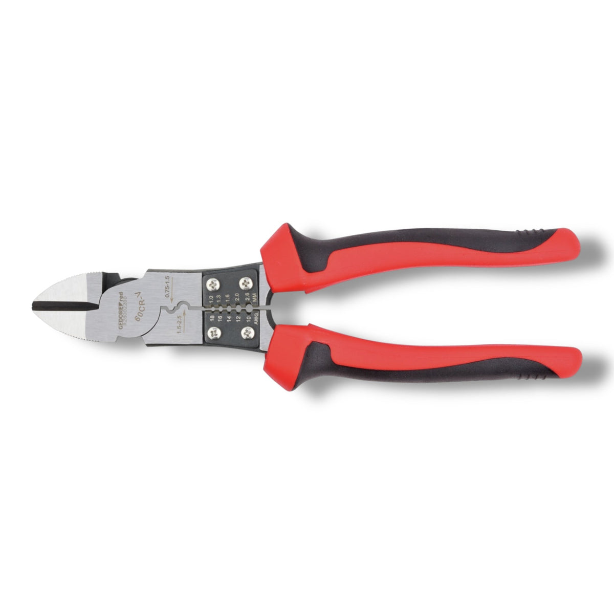 Alicate de corte diagonal multiusos 200mm GEDORE red