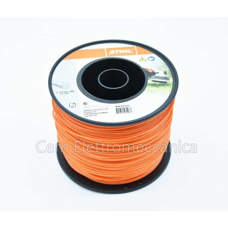 Hilo redondo y silencioso Ø 2,4 mm — STIHL 0000 930 2535