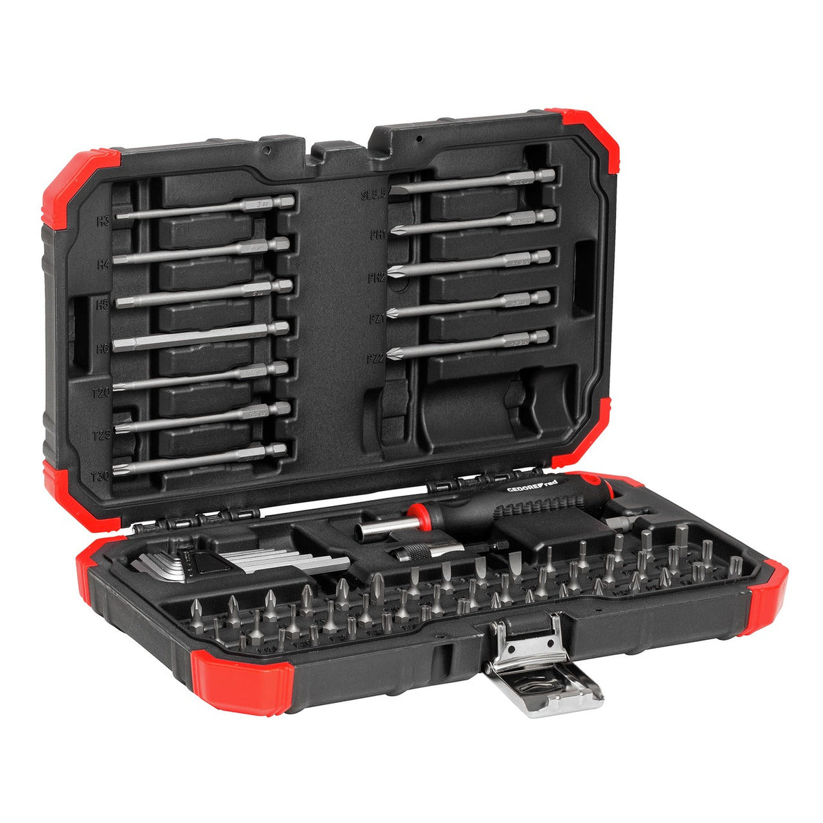 Juego de puntas 1/4" 67 piezas BMC