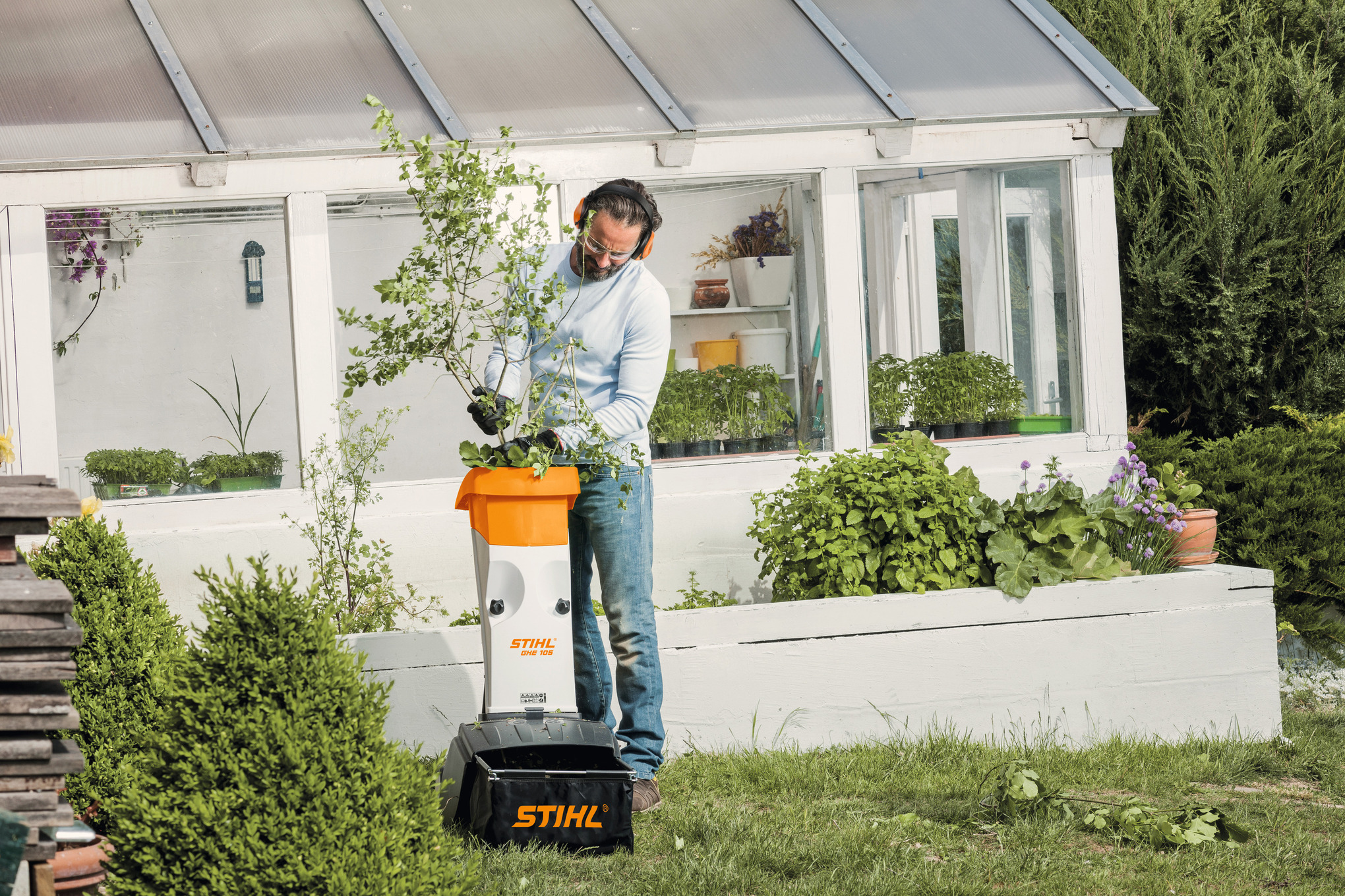 GHE 105 Biotrituradora eléctrica