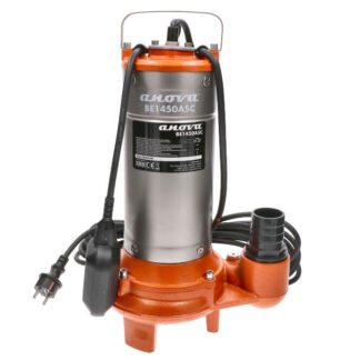 BOMBA ELECTRICA SUMERGIBLE AGUAS SUCIAS 1100W 430L/M - CUCHILLA